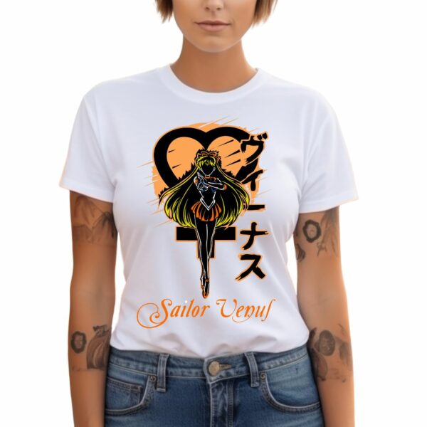 Sailor Venus | Sailor Moon | Diseño 1 | Playera Dama