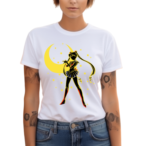 Sailor Moon | Sailor Moon | Diseño 1 | Playera Dama