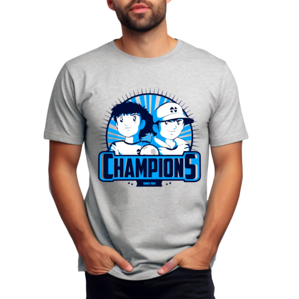 Super Campeones | Diseño 1 | Playera Caballero