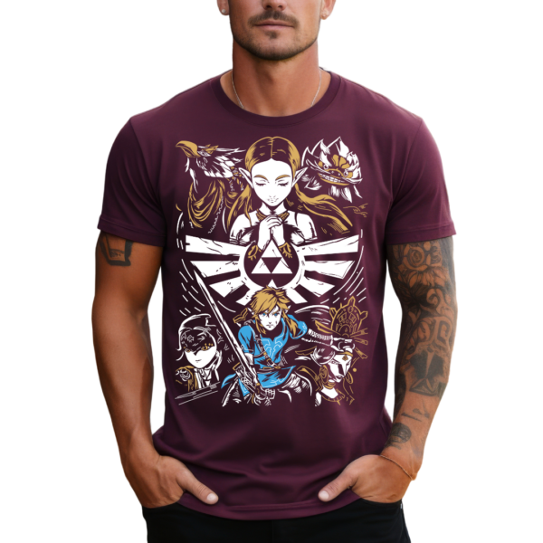 Zelda | Diseño 1 | Playera Caballero